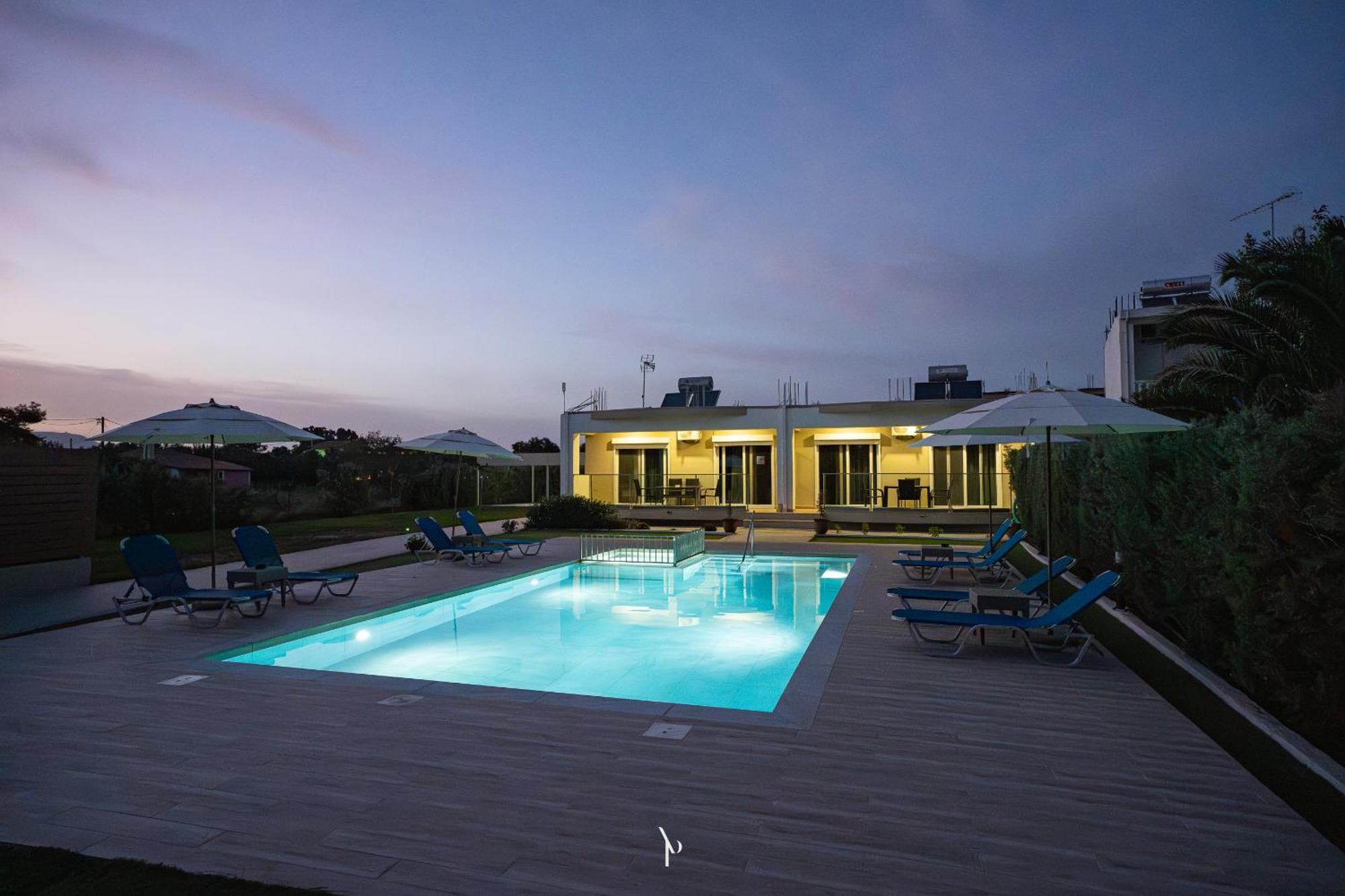 Nancy'S Budget Villa With Pool & Jacuzzi By "Elite" Laganas Exterior photo
